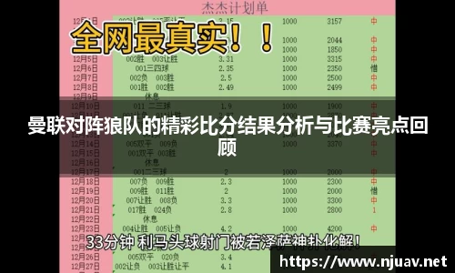 曼联对阵狼队的精彩比分结果分析与比赛亮点回顾
